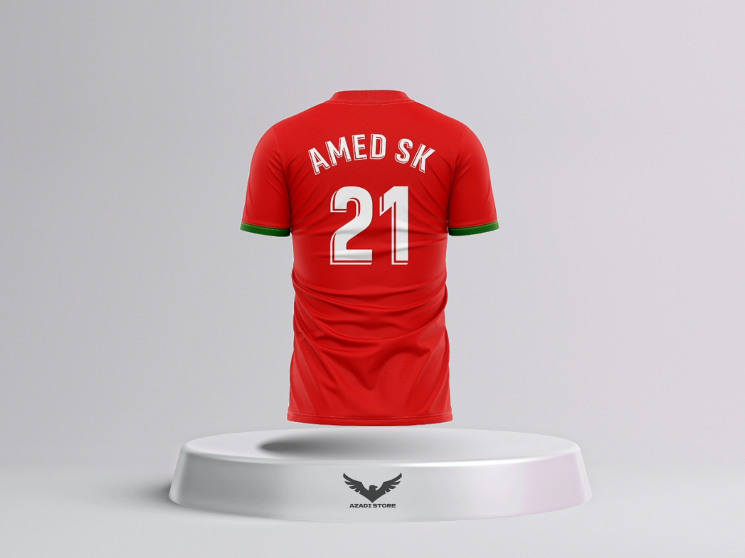 Maillot Amed Spor Rouge 24/25