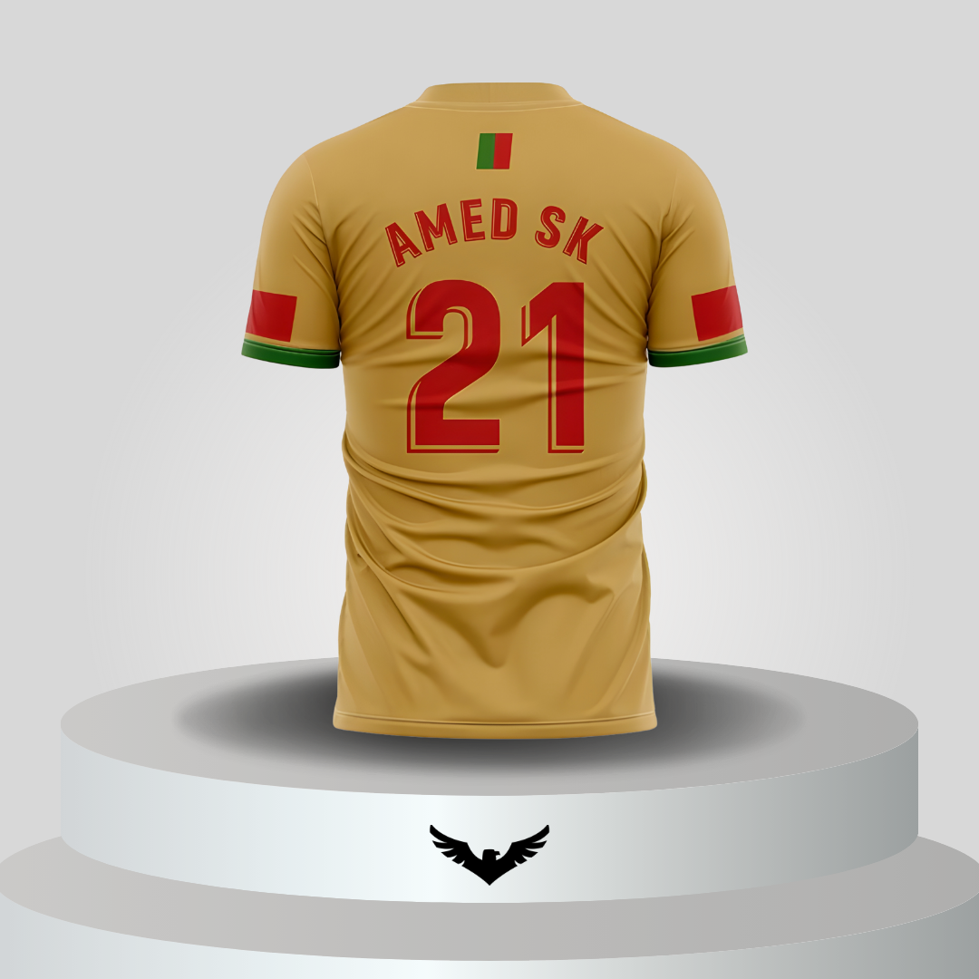 Maillot Amed Spor Beige doré 2026