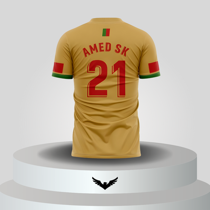 Maillot Amed Spor Beige doré 2026